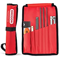 Oregon - Juego de Afilado para Sierras de Cadena (5-32- 3-16 y 7-32 Pulgadas- Lima Plana- Mango- Instrucciones de…
